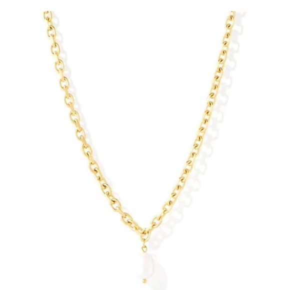 D.Louise waterproof Chunky Pearl Pendant Necklace - Picture 2 of 2